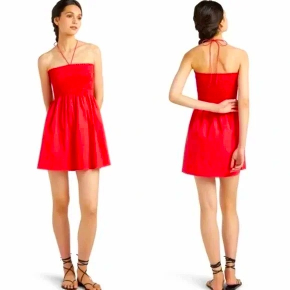 Hill House Red Mini Dress